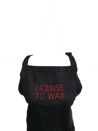 License To Wax Apron