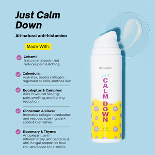 *Just Calm Down- All Natural Antihistamine Alternative