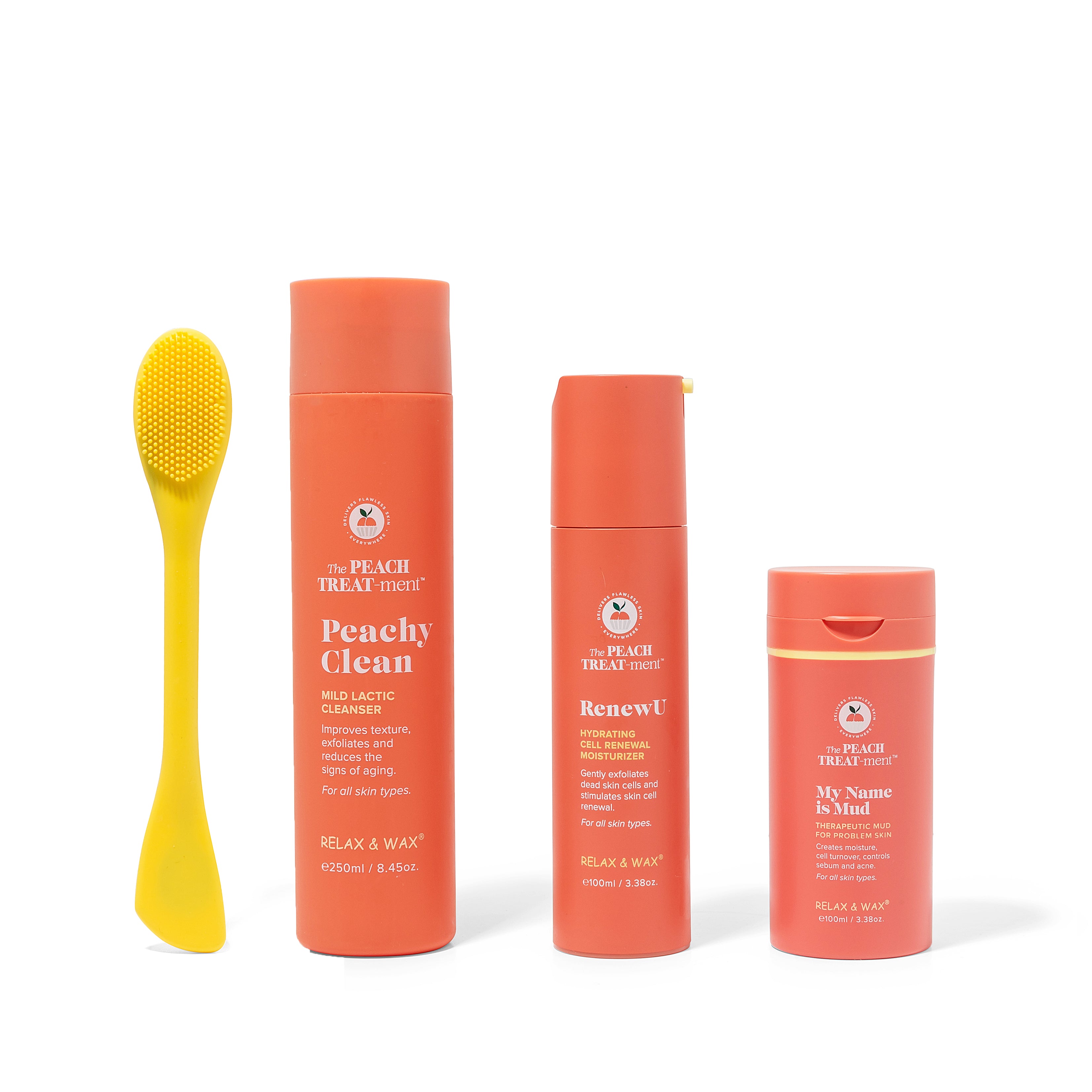The PEACH TREAT-ment Kit- 3 step system for the Perfect Vajacial-Ingrown Hair Treatment