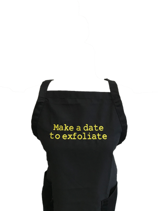 Make A Date To Exfoliate Apron