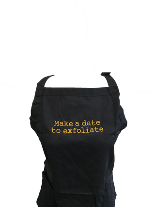 Make A Date To Exfoliate Apron