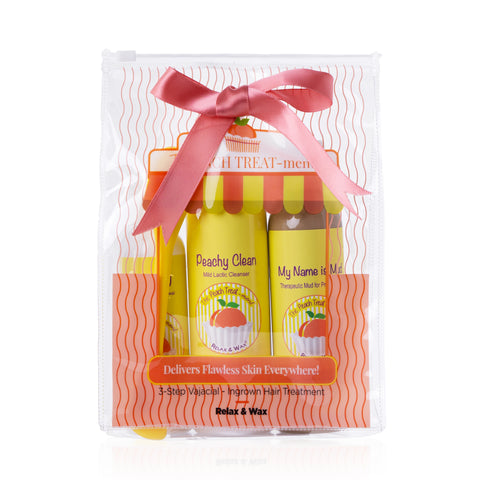 Image of *The PEACH TREAT-ment Kit ~ 3 step system for the Perfect Vajacial-Ingrown Hair Treatment ~ Wholesale