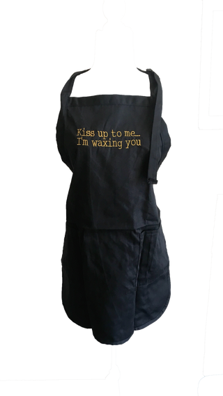 Kiss Up To Me I'm Waxing You Apron
