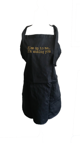Image of Kiss Up To Me I'm Waxing You Apron