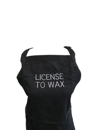 License To Wax Apron