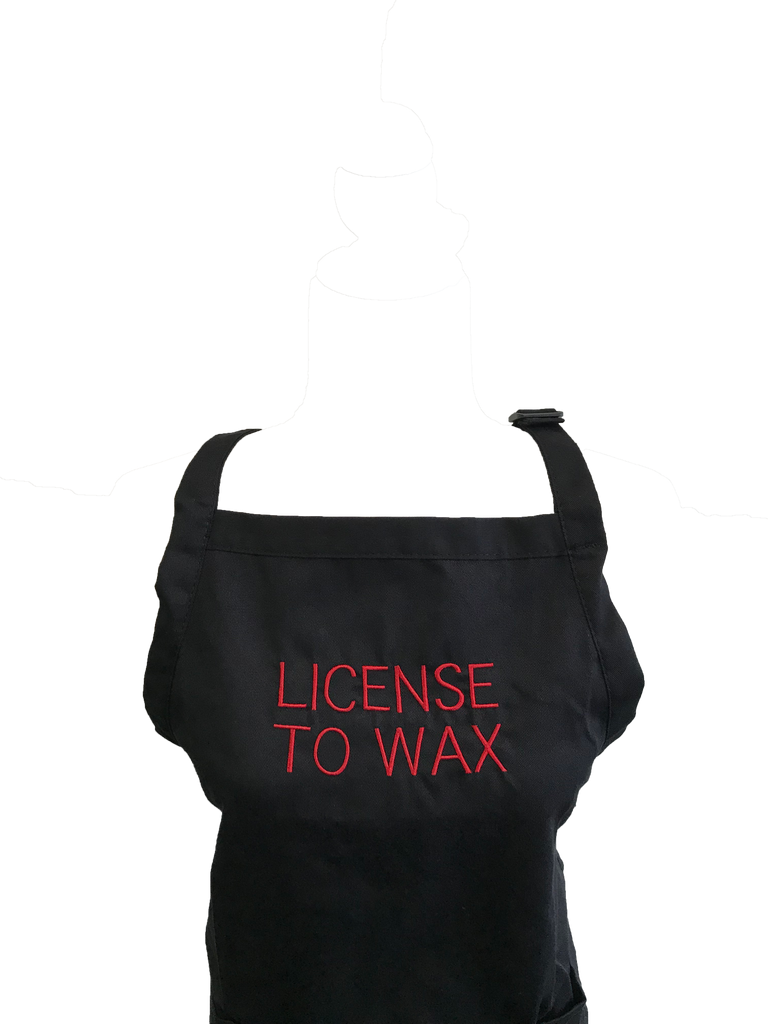 License To Wax Apron